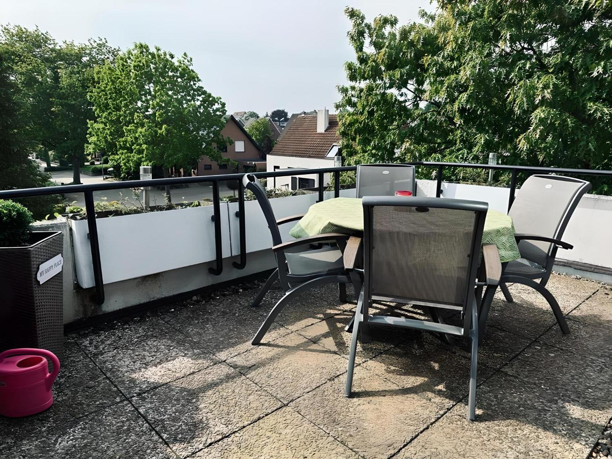 Fewo Burgblick - Mit Terrasse บัดเบนท์ไฮม์ ภายนอก รูปภาพ